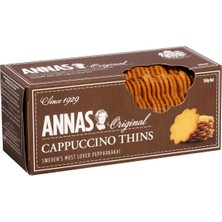 Anna's Cappuccino Bisküvi 150G - Isveç Lezzeti 3'li Ekonomik Paket - 3 Adet