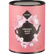 Rioba Rıoba Mate Çay 75 G - Yeşilçay & Limon Aromalı Sıcak/soğuk Içecek 3'li Ekonomik Paket - 3 Adet