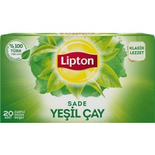 Lipton Yeşil Çay Bardak Poşet 20'li  30 G - 7 Adet