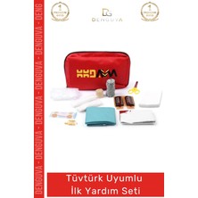 Denguva Özel Üretim Acil Müdahale Ev Iş Yeri Araba Okul Deprem Ecza Ilk Yardım Bez Çantalı Set