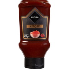 Rioba Rıoba Ketçap 450 G Pratik Sıkma Şişe Gastronometro Lezzeti 4'li Avantaj Paketi - 4 Adet