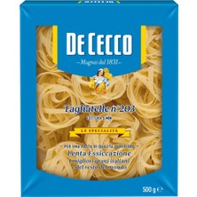 De Cecco Tagliatelle Makarna 500 G - Ince ve Leziz Italyan Makarnası 3'li Ekonomik Paket - 3 Adet
