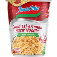 Indomie Aromalı Erişte 60 G Et - Pratik ve Lezzetli Noodle 4'li Avantaj Paketi - 4 Adet