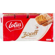 Lotus Biscoff Bisküvi 124G - Karamelli Tarçınlı Gevrek Lezzet 8'li Avantaj Paketi - 8 Adet