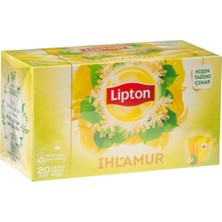 Lipton Ihlamur Bitki Çayı 20 Poşet 80 G 5'li Avantaj Paketi - 5 Adet