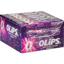 Olips Şeker 24 x 28 G Orman Meyveli - Pratik ve Ferahlatıcı Şekerleme 2'li Ekonomik Paket - 2 Adet