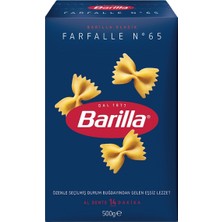 Barilla Kelebek Makarna 500 G - Farfalle, Durum Buğdayı, 10 Dakikada Hazır 8'li Avantaj Paketi - 8 Adet