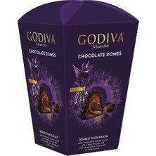 Godiva Chocolate Domes 123G Duble Çikolatalı – Akışkan Dolgulu Bitter ve Sütlü Ç 8'li Avantaj Paketi - 8 Adet