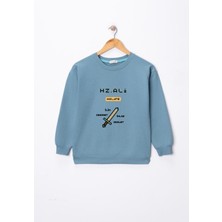 Dekim Moda Erkek Çocuk "hz Ali" Baskılı Pamuklu Sweat