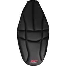 GP Kompozit SYM Joymax Z 250 / Z 250 Plus 2023-2026 Uyumlu Fileli Motosiklet Konfor Sele Kılıfı Siyah