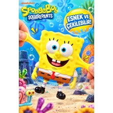 Medushop Süngerbob Esnek Figür Oyuncak Super Stretchy Sıkılabilir Çekilebilir Eğlenceli Karakter