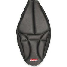 Gp Kompozit Yamaha Nmax 125 / 155 2015-2026 Uyumlu Fileli Motosiklet Konfor Sele Kılıfı Siyah