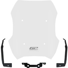 GP Kompozit Peugeot PM-02 2024-2025 Uyumlu Spor Ön Cam Şeffaf - 33 cm