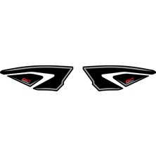 Gp Kompozit Honda Pcx 125 2025-2026 Uyumlu Artçı Ayak Pad Gri