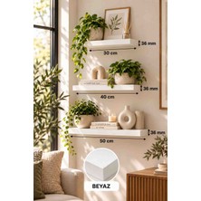 1. Kalite MDF RAF Esha Mobilya Ve Dekorasyon Raf , Uçan Raf , Dekoratif Raf 36MM Kalın Raf