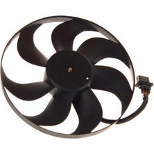 Volkswagen Golf 4 Bora 2001- Fan Motoru Davlumbazsiz 345 mm 3 Fıs 7 Kanat 8EW009144581 Deye