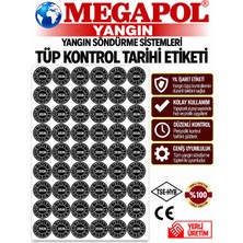 Megapol Yangın 2026 Yangın Söndürme Tüpü Kontrol Etiketi. Yangın Tüpü Kontrol Etiketi. Yangın Söndürme Cihazları Kontrol Etiketi. Yangın Söndürücü Kontrol Etiketi.
