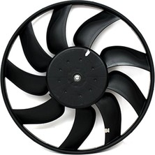 Audi A4 A5 2008- Fan Motoru Davlumbazsiz 385 mm 2 Fıs 9 Kanat 8K0959455G Deye