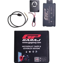 Gp Kompozit GP Garaj TKP001 Motosiklet Takip Ve Güvenlik Sistemi + Siren Alarm Modülü + 2 Yıllık Lisans