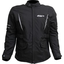 GP Kompozit MNTK003 Kışlık 5 Korumalı Motosiklet Montu Siyah