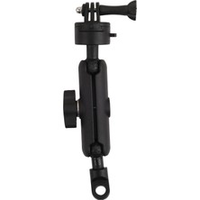 Gp Kompozit BGL002 Universal Ayarlanabilir Motosiklet Ayna Bağlantılı Aksiyon Kamera Tutucu Siyah