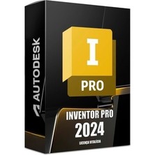 Autodesk Inventor Pro 2024 (Windows) - 1 Pc 2 Yıl Serial Kod Full Sürüm