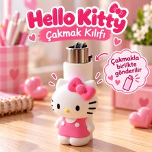Luvena Hello Kitty Clipper Uyumlu Çakmak Kılıfı Dekoratif Aksesuar