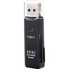 Eco Lounge 2in1 USB 3.0 Micro Sd Hafıza Kartı - Tf Kart Okuyucu Hub Adaptör Veri Aktarıcı BX40