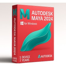 Autodesk Maya 2024 (Windows) - 1 Pc 2 Yıl Full Sürüm Kod