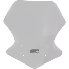 GP Kompozit Yamaha MT-09 Tracer 2015-2017 Uyumlu Tur Camı Füme - 48 cm