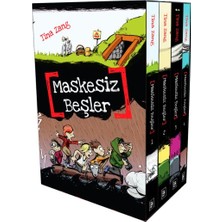 Parodi Yayınları Maskesiz Beşler Serisi - Kutulu Set (4 Kitap)