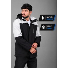 Stil Kombin Parçalı Outdoor Softshell Kışlık Mont Pldp 3038_50513