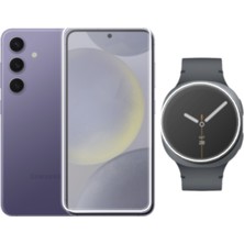 Wontis Samsung Galaxy S24 Uyumlu Şeffaf Nano Ekran Koruyucu 2 Adet + Galaxy Watch 40 mm Şeffaf Nano Ekran Koruyucu 2 Adet Set
