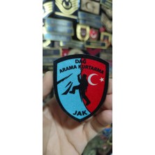 Çukurova Ütü Jöak Jak Jandarma Özel Asayiş Arama Kurtarma Arma Dağ Peç 6x7.5 cm