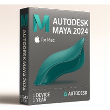 Autodesk Maya 2024 (Mac) - 1 Pc 2 Yıl Autodesk Key