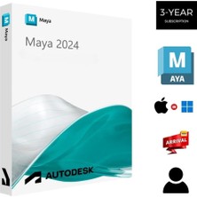 Autodesk Maya 2024 (Windows) - 1 Pc 3 Yıl Serial + Product Key