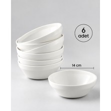 Be Original Pera 14 cm Çorba Kasesi 6’lı Set | Porselen Çorba ve Servis Kasesi