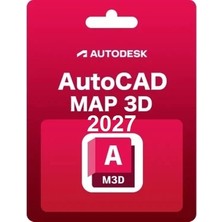 Autodesk Autocad Map 3D 2027 (Windows) - 1 Pc 1 Yıl Dijital Kod