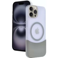 iPhone 15 Pro Max Velar Magsafe Kapak - Natural Grey