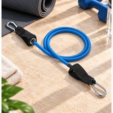 Muon Sports Direnç Güç Aralığı 4,5kg 6X9X1200MM Extrahafif Direnç Lastiği Pilates Spor Egzersiz Jimnastik Yağyak