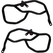 GP Kompozit TVS Raider 125 2024-2025 Uyumlu Motor Koruma Demiri Siyah