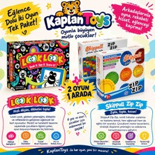 Kaplantoys Look Look Dikatli Bak Oyunu ile Zıp Zıp Zıpla Topla Hafıza Dikkat Oyunu 2 Si Bir Arada