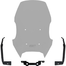 GP Kompozit Peugeot PM-01 2023-2025 Uyumlu Ön Tur Camı Füme - 55 cm