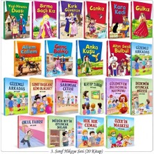 Aktif Zeka 3. Sınıf Hikaye Seti (20 Kitap)
