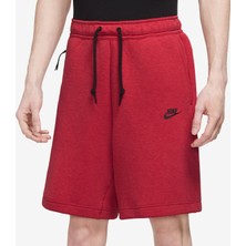 Nike Tech Fleece Short Erkek Kırmızı Şort