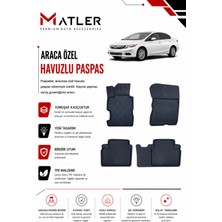 Honda Civic Fd6 2012 Model 4d Ekstra Havuzlu Paspas
