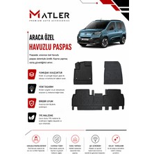 Fiat Doblo 2025 Model 4d Ekstra Havuzlu Paspas
