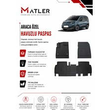 Citroen Berlingo 2025 Model 4d Ekstra Havuzlu Paspas
