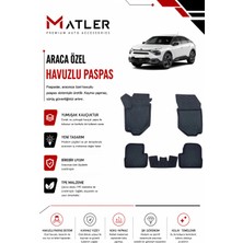 Citroen C4 2023 Model 4d Ekstra Havuzlu Paspas