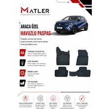 Renault Captur 2023 Model 4d Ekstra Havuzlu Paspas
